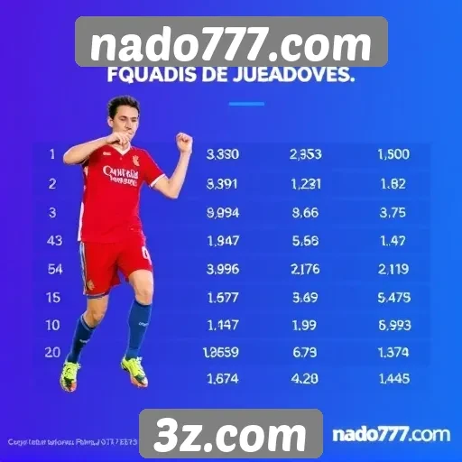 Estatísticas de jogadores ativos na plataforma nado777.com