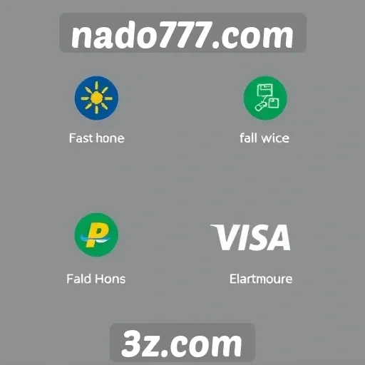 Métodos de pagamento disponíveis no nado777.com